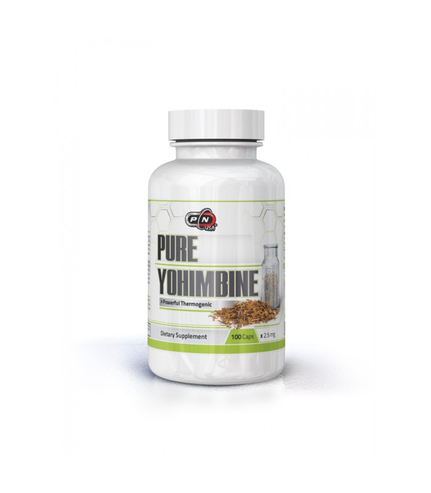 Pure Nutrition - 100% Pure Yohimbine / 100caps.​